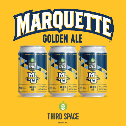 Marquette Golden Ale by Third Space Brewing